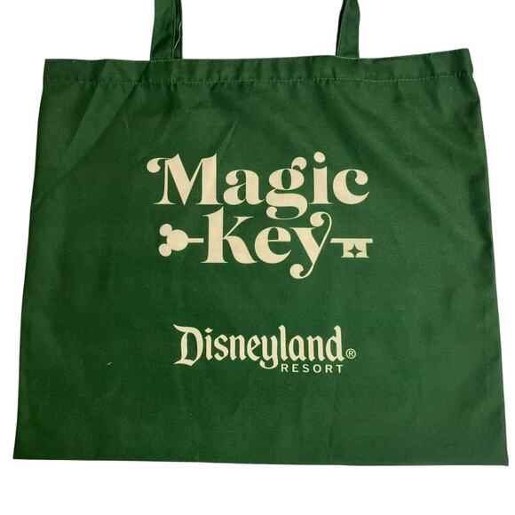 Disneyland Resort Magic Key Viva Navidad Green Tote - Picture 4 of 6